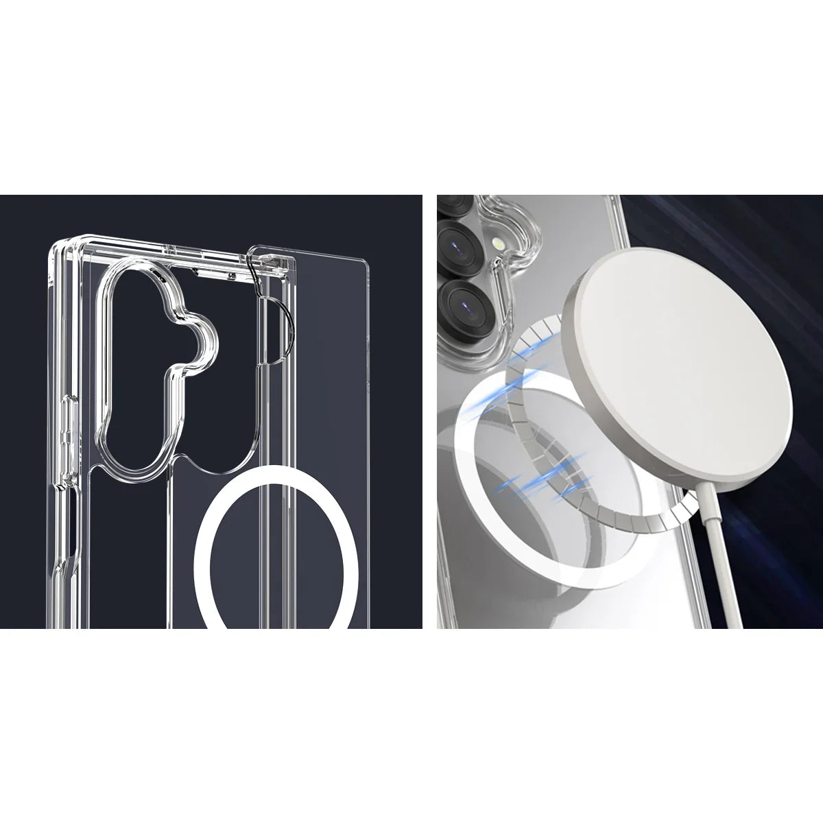 Samsung Z Fold7 Araree Duple Magsafe Case - Clear Samsung Z Fold7 Araree Duple Magsafe Case - Clear
